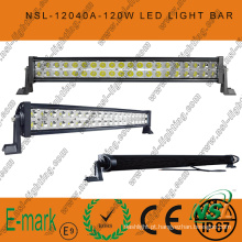 Barra de luz LED fora de estrada, 40 PCS * 3W Barra de luz LED, Barra de luz LED Epsitar para condução fora de estrada